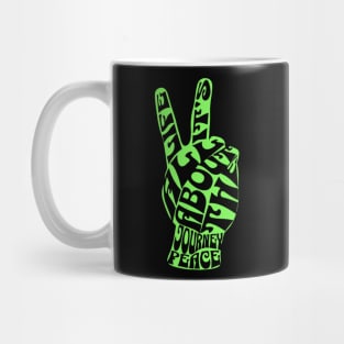 Van Life It's All About The Journey Peace Mug